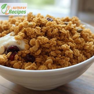 Gesundes Hausgemachtes Granola Rezept